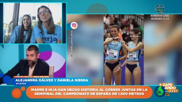 Alejandra Gálvez y Daniela Sierra, madre e hija, compiten juntas en el Campeonato de atletismo: "Estar allí ya era un premio"