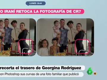 Cristina Pardo carga contra la censura iraní al trasero de Georgina Rodríguez