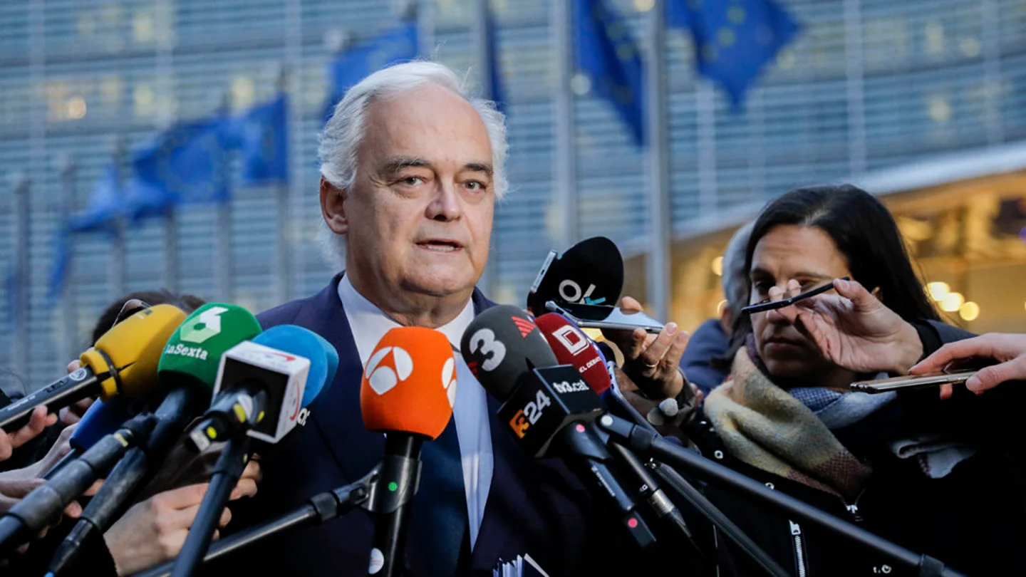 Imagen de archivo del vicesecretario de Acción Institucional del PP, Esteban González Pons, en Bruselas. Pons ve avances "insuficientes" sobre CGPJ y habrá nueva cita en primera quincena de marzo