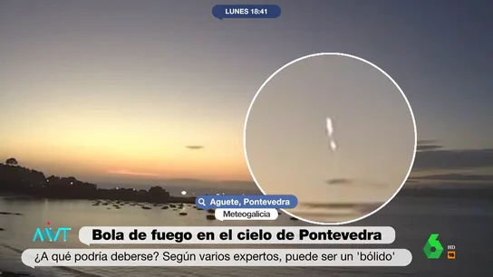 Iñaki López, irónico con la bola de fuego que se vio en el cielo de Pontevedra Las imágenes de una bola de fuego en Pontevedra, a la que se han unido otras en Valencia, Albacete, Girona o Castellón, se han convertido en virales. Joanna Ivars explica en este vídeo qué son y por qué se han producido.