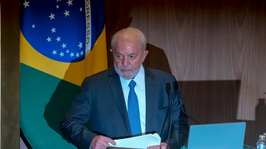 El presidente de Brasil, Lula da Silva El presidente de Brasil, Lula da Silva