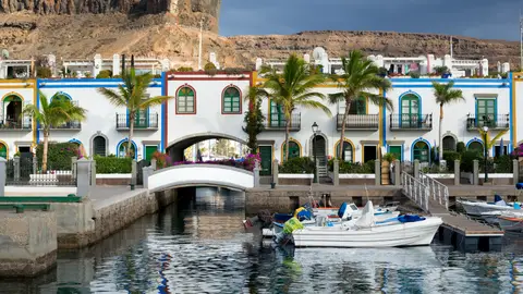 Puerto de Mogán, en Gran Canaria Puerto de Mogán, en Gran Canaria