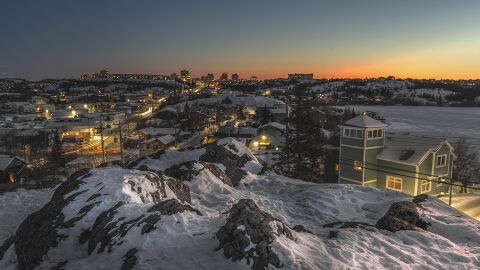 Yellowknife. Canadá