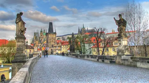 Puente Carlos. Praga Puente Carlos. Praga