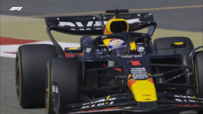 El Red Bull de Max Verstappen en Bahréin