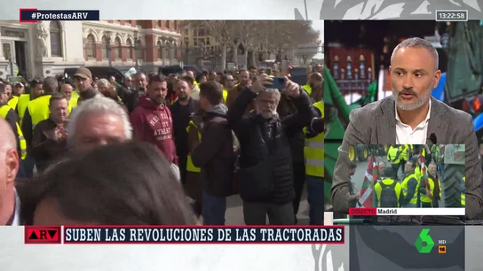Santiago Martínez-Vares rechaza los ataques a laSexta: "No representan a la gente de bien que son los agricultores" Santiago Martínez-Vares rechaza los ataques a laSexta: "No representan a la gente de bien que son los agricultores"