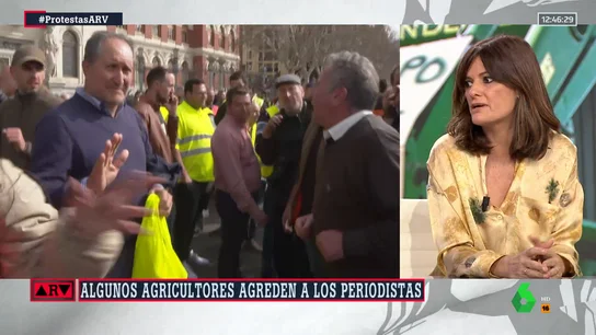 ARV "Se le veía con miedo": Pilar Gómez denuncia la agresión a María Lamela en plena protesta de los agricultores ARV "Se le veía con miedo": Pilar Gómez denuncia la agresión a María Lamela en plena protesta de los agricultores