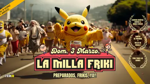 Madrid acoge la primera edición de la Milla Friki, una carrera de disfraces Madrid acoge la primera edición de la Milla Friki, una carrera de disfraces
