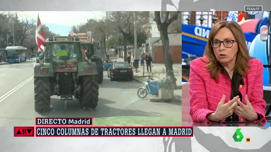 ARV - El mensaje de Angélica Rubio sobre las protestas de los agricultores: "No se puede pedir proteccionismo a la carta" ARV - El mensaje de Angélica Rubio sobre las protestas de los agricultores: "No se puede pedir proteccionismo a la carta"