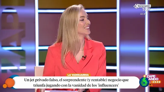 El truco de Isabel Forner para hacerse una foto simulando que está en un avión: "Os aseguro que da el pego" El truco de Isabel Forner para hacerse una foto simulando que está en un avión: "Os aseguro que da el pego"