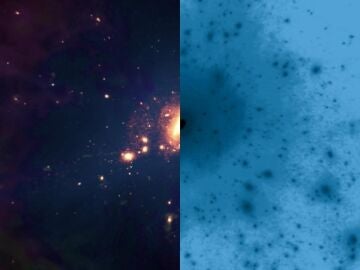 La materia oscura afecta a la edad y el aspecto de las galaxias