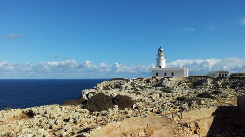 Faro Cavalleria. Menorca