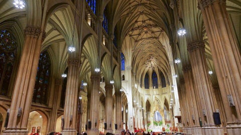 Interior de la Catedral de San Patricio de Nueva York