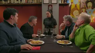 La cara de Alberto Chicote cuando pillan a la camarera del Asador de los Gigantes mintiendo sobre la comida