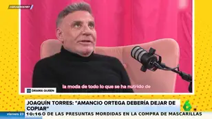 Joaquín Torres, contra Amancio Ortega: "Debería devolver a la moda de todo de lo que se ha nutrido y dejar de copiar"