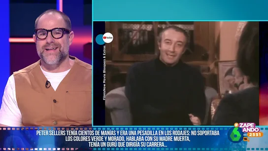 De hablar con su madre muerta a dejar su vida en manos de un astrólogo: Alberto Rey desvela las extrañas manías de Peter Sellers De hablar con su madre muerta a dejar su vida en manos de un astrólogo: Alberto Rey desvela las extrañas manías de Peter Sellers