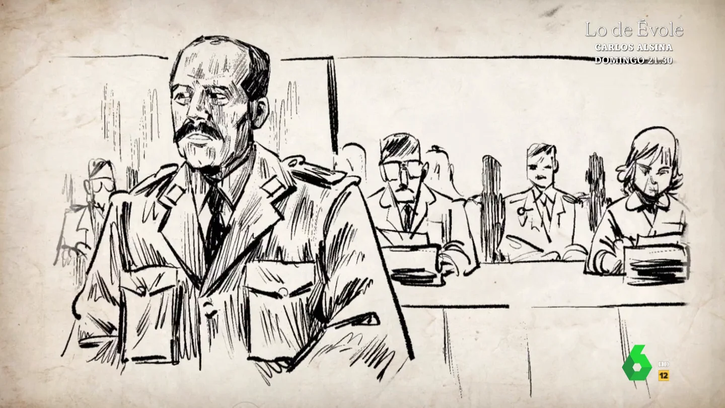 Imagen del juicio a Tejero Imagen del juicio a Tejero