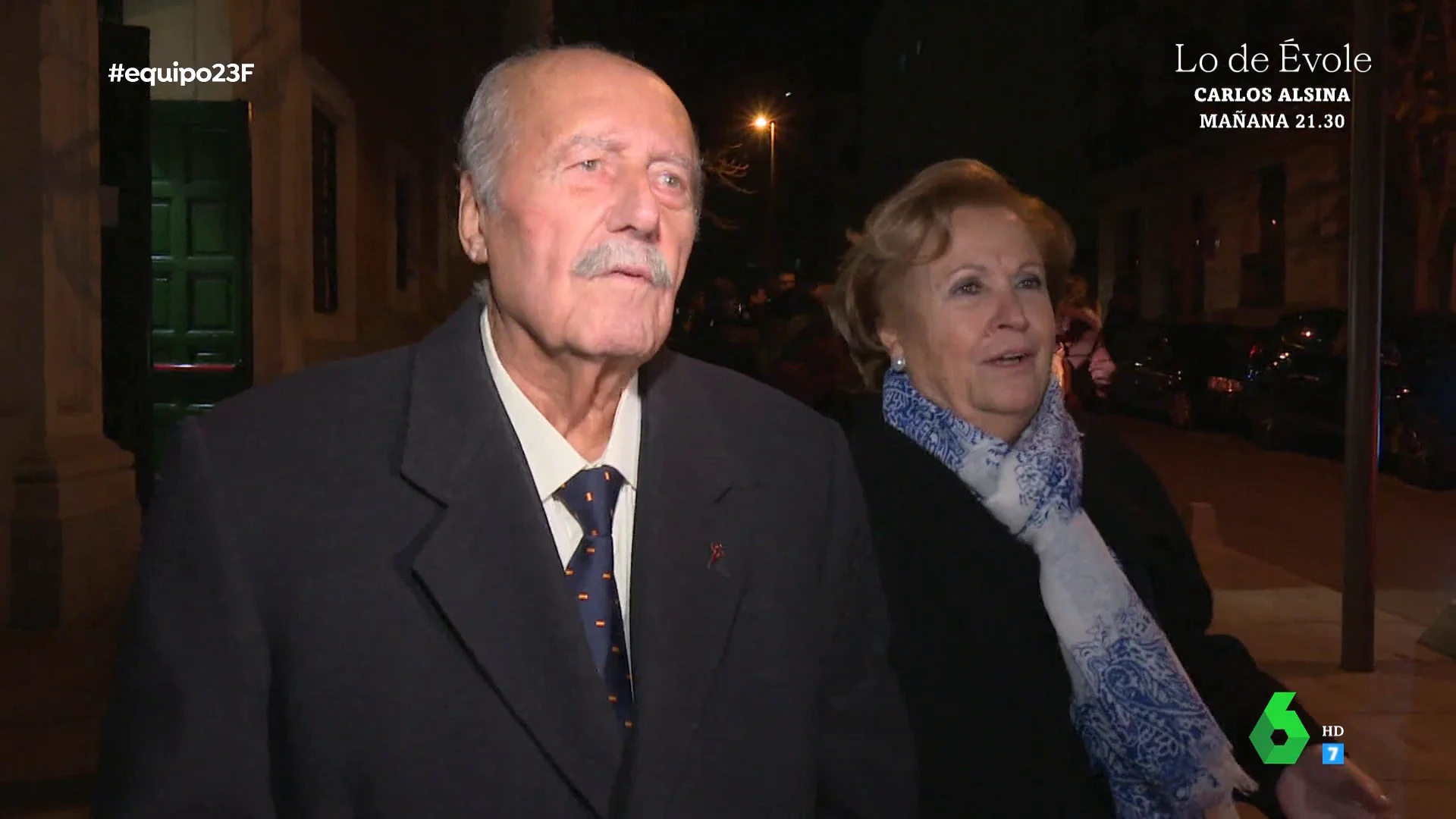 Así reaccionó Tejero al preguntarle por el asalto al Banco Central de Barcelona