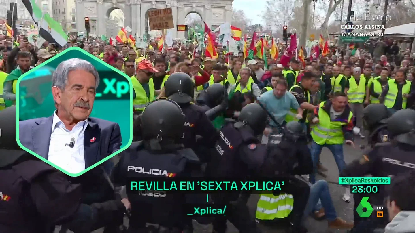 Revilla advierte sobre la importancia de las protestas del campo Revilla advierte sobre la importancia de las protestas del campo