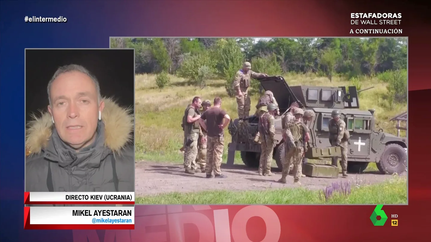 Mikel Ayestaran, sobre los ánimos del ejército y la población ucraniana: "El apoyo que esperaban de sus aliados no llega" Mikel Ayestaran, sobre los ánimos del ejército y la población ucraniana: "El apoyo que esperaban de sus aliados no llega"