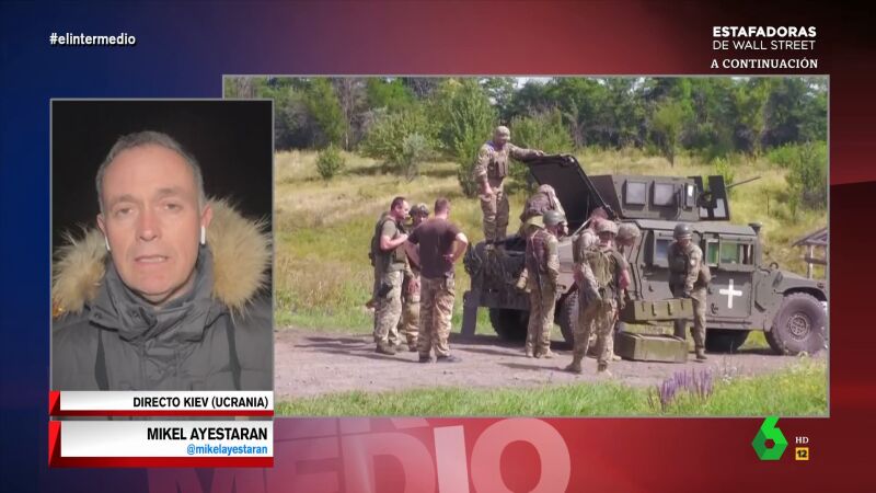 Mikel Ayestaran, sobre los ánimos del ejército y la población ucraniana: "El apoyo que esperaban de sus aliados no llega"
