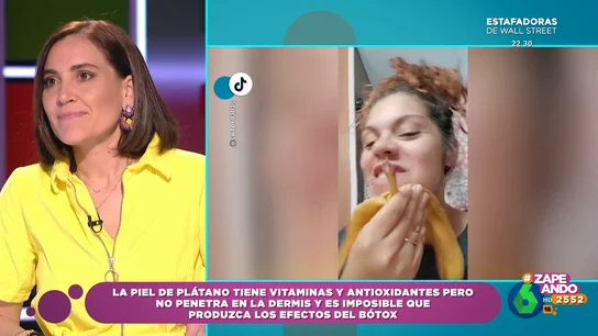 ¿Tiene beneficios para la piel frotarse una cáscara de plátano por la cara? Boticaria García aclara este truco viral ¿Tiene beneficios para la piel frotarse una cáscara de plátano por la cara? Boticaria García aclara este truco viral