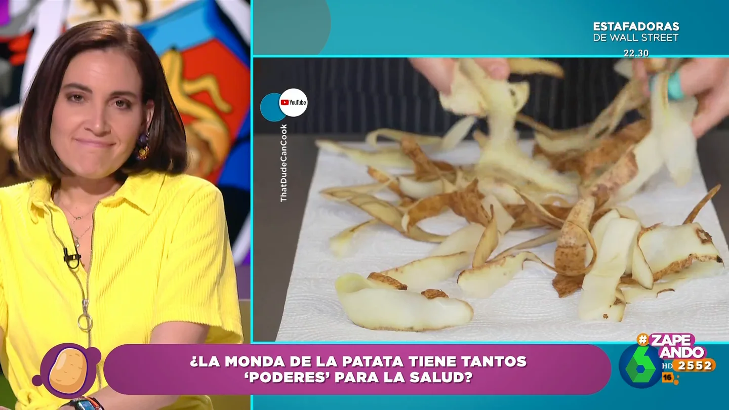Boticaria García expone los verdaderos beneficios de la piel de patata Boticaria García expone los verdaderos beneficios de la piel de patata