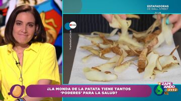 Boticaria García expone los verdaderos beneficios de la piel de patata