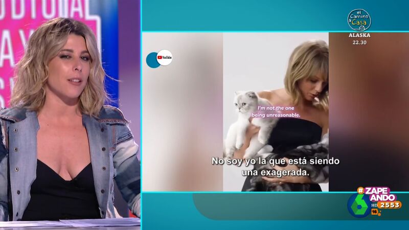 Valeria Ros demuestra por qué Taylor Swift no es perfecta: "Los gatos la desprecian, menos mal"
