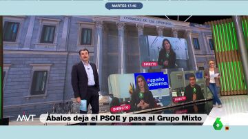 Iñaki López ironiza con la llegada de José Luis Ábalos al Grupo Mixto