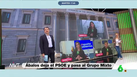 Iñaki López y Cristina Pardo analizan la decisión de Ábalos de dejar el PSOE y pasar al Grupo Mixto. En este vídeo de Más Vale Tarde, el presentador comenta que el representante del BNG ha asegurado que "aquí no cabemos más".