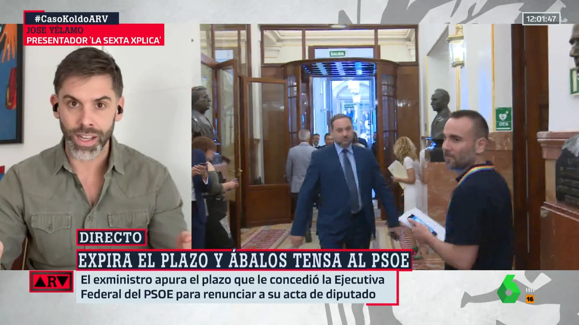 La confesión de Ábalos a José Yélamo: "Me dijo que se siente solo frente a todos los poderes" La confesión de Ábalos a José Yélamo: "Me dijo que se siente solo frente a todos los poderes"