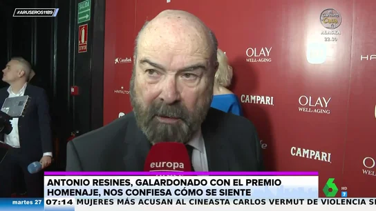 La divertida respuesta de Antonio Resines cuando le preguntan si irá a la boda de Víctor Elías y Ana Guerra La divertida respuesta de Antonio Resines cuando le preguntan si irá a la boda de Víctor Elías y Ana Guerra