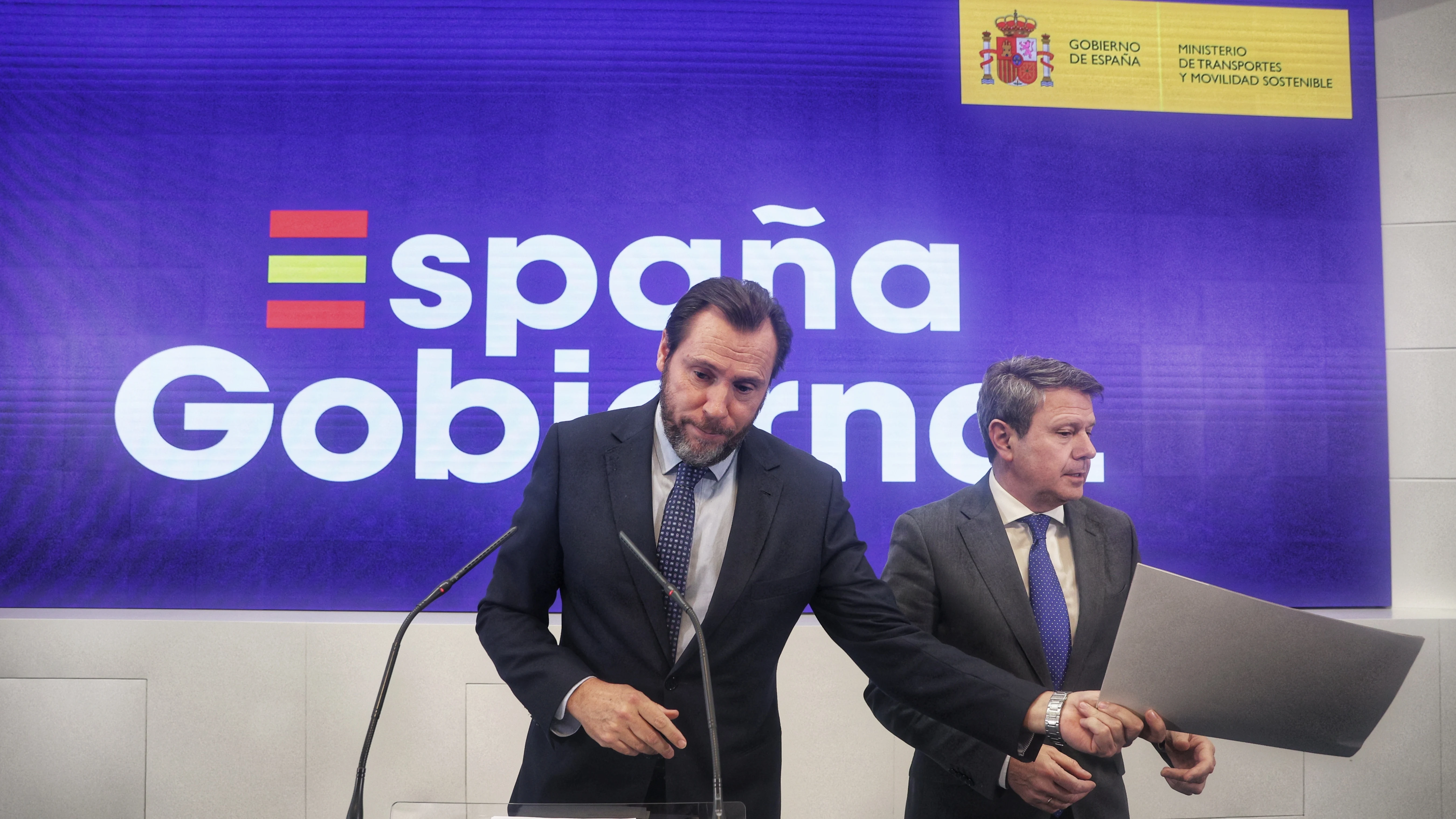El ministro de Transportes y Movilidad Sostenible, Óscar Puente