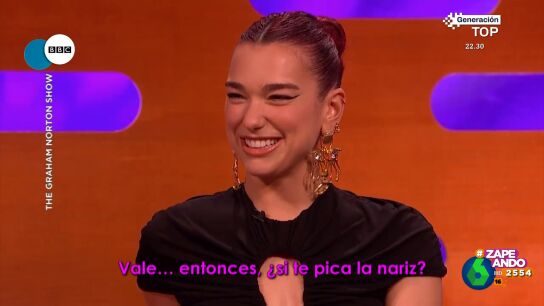 Dua Lipa confiesa su truco para protegerse del mal de ojo ante un evento importante
