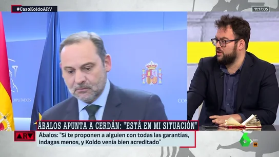 Monrosi detalla las "instrucciones" dadas por Moncloa para gestionar la marcha de Ábalos del PSOE Monrosi detalla las "instrucciones" dadas por Moncloa para gestionar la marcha de Ábalos del PSOE