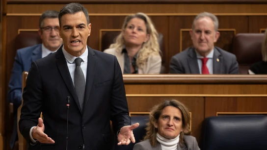El presidente del Gobierno, Pedro Sánchez, en el Congreso de los Diputados El presidente del Gobierno, Pedro Sánchez, en el Congreso de los Diputados