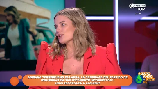 "Era muy difícil acabar una toma": Adriana Torrebejano desvela lo más complicado del rodaje de 'Políticamente incorrectos' "Era muy difícil acabar una toma": Adriana Torrebejano desvela lo más complicado del rodaje de 'Políticamente incorrectos'