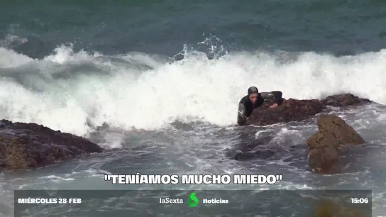 testimonio migrantes llegan a nado testimonio migrantes llegan a nado