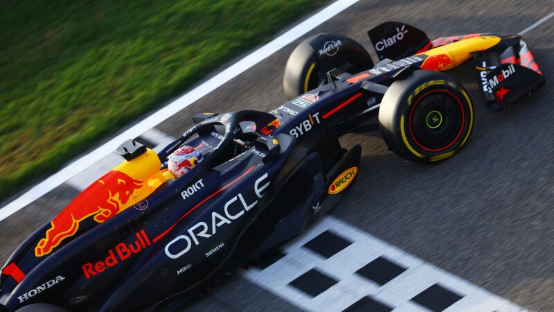 El Red Bull de Max Verstappen en los test de pretemporada