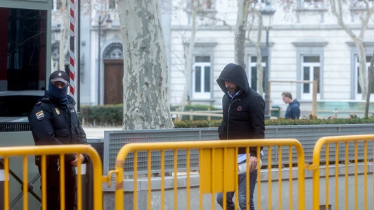 El presidente del Zamora CF, Víctor de Aldama, a su salida de la Audiencia Nacional El presidente del Zamora CF, Víctor de Aldama, a su salida de la Audiencia Nacional
