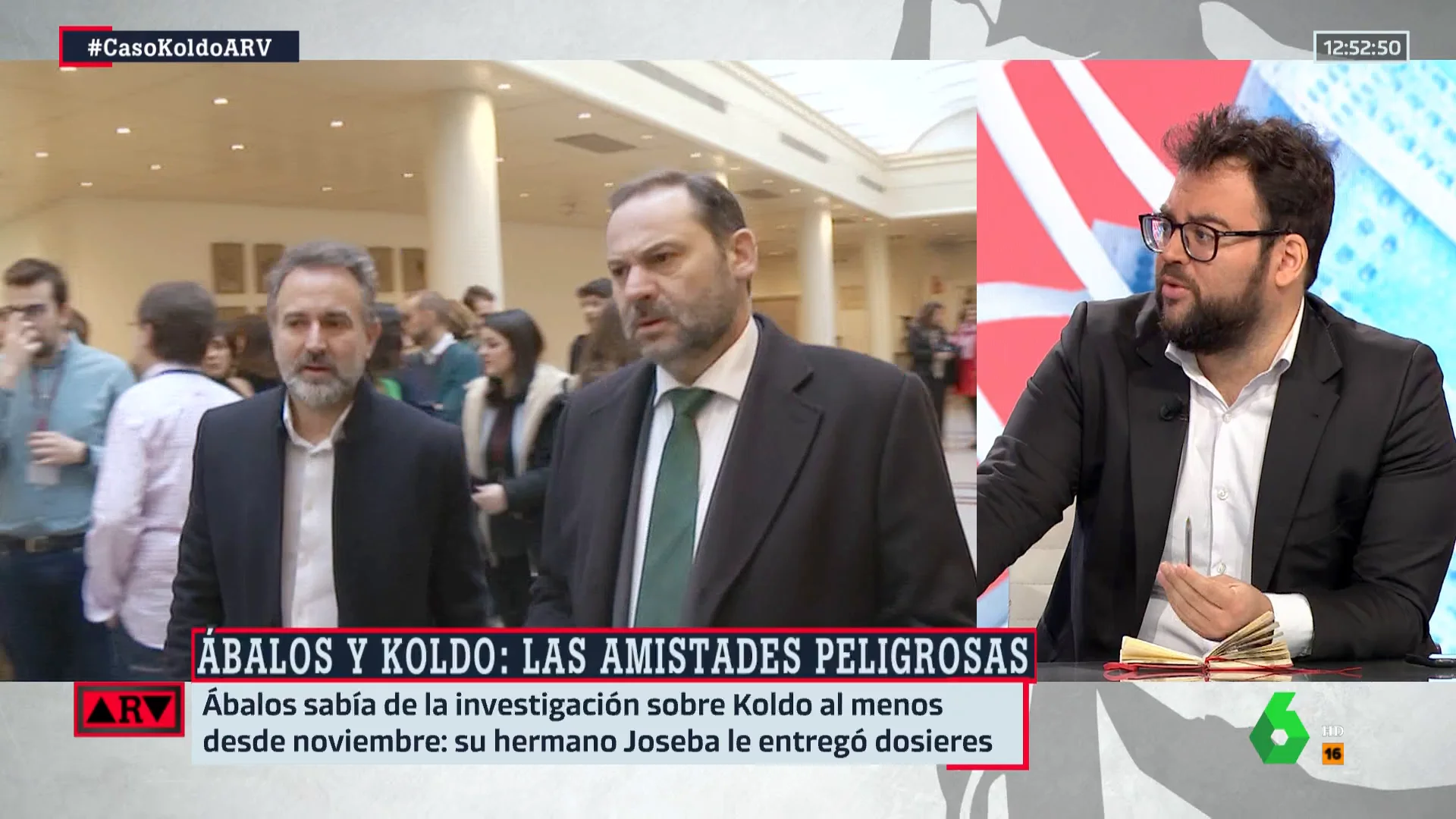 La rotunda afirmación de Monrosi tras salir a la luz nuevos datos sobre el 'caso Koldo': "José Luis Ábalos ha mentido" La rotunda afirmación de Monrosi tras salir a la luz nuevos datos sobre el 'caso Koldo': "José Luis Ábalos ha mentido"