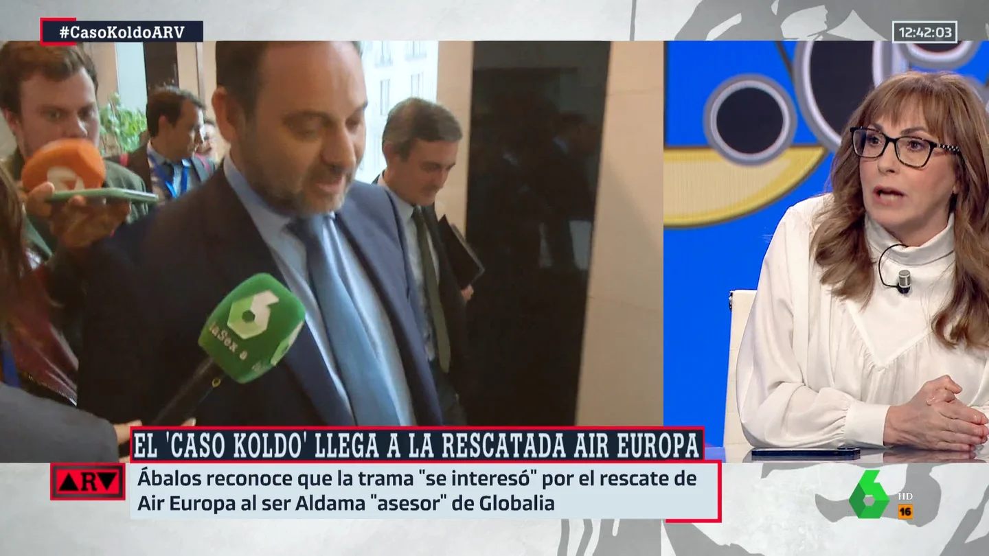 Angélica Rubio, sobre el 'caso Koldo': "Si alguien cree que Sánchez se va a esconder, se equivoca" Angélica Rubio, sobre el 'caso Koldo': "Si alguien cree que Sánchez se va a esconder, se equivoca"