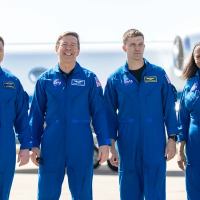 Integrantes de la misión de la NASA Crew-8