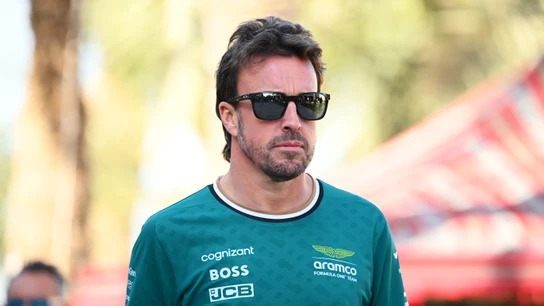Fernando Alonso en Bahréin Fernando Alonso en Bahréin