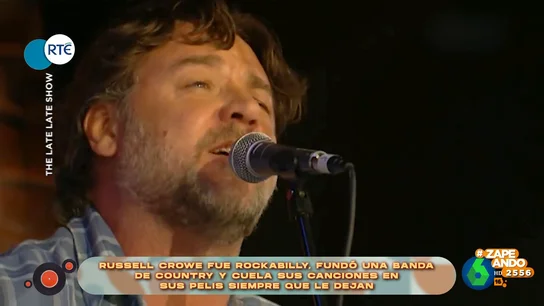 Dani Mateo sobre la banda de country de Russel Crowe : "Cuando ganas algo de peso, la camisa de cuadros te queda muy bien" Dani Mateo sobre la banda de country de Russel Crowe : "Cuando ganas algo de peso, la camisa de cuadros te queda muy bien"