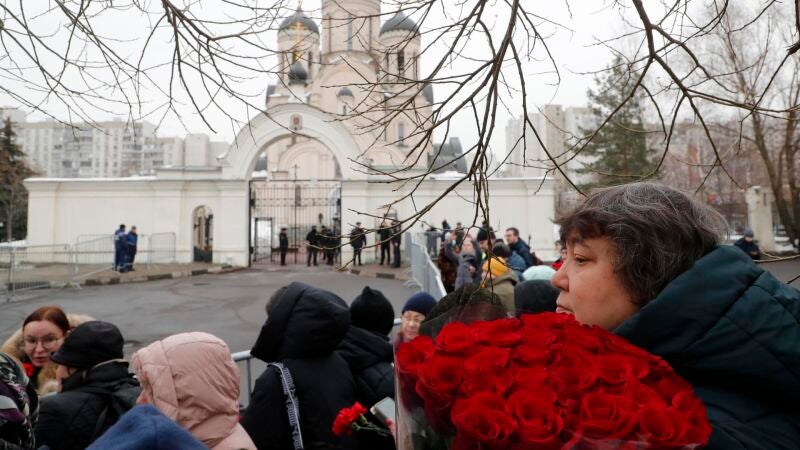 Funeral de Navalni en Moscú