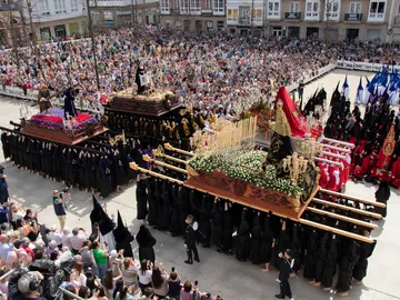 Procesión del Santo Encuentro. Semana Santa Ferrolana Procesión del Santo Encuentro. Semana Santa Ferrolana