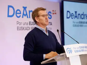 Alberto Nuñez Feijóo, líder del Partido Popular