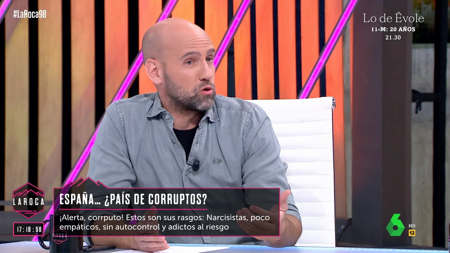 Gonzalo Miró reflexiona sobre la corrupción: "Hay gente que se mete en política para llevárselo" Gonzalo Miró reflexiona sobre la corrupción: "Hay gente que se mete en política para llevárselo"